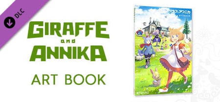 Giraffe and Annika Art Book banner
