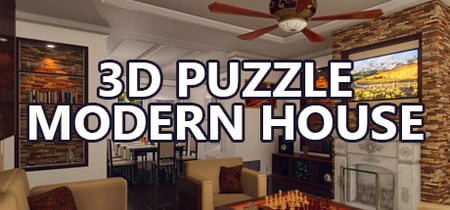 3D PUZZLE - Modern House banner