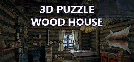 3D PUZZLE - Wood House banner