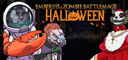 Embers of the Zombie Battlemage: Halloween banner