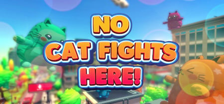 No Cat Fights Here banner