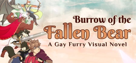 Burrow of the Fallen Bear: A Gay Furry Visual Novel banner