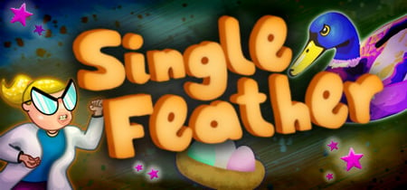 Single Feather banner