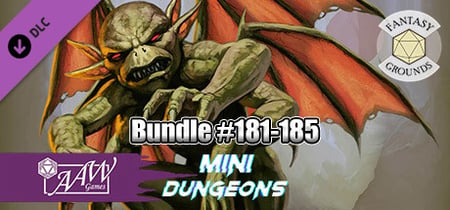 Fantasy Grounds - Mini-Dungeons Bundle #181-185 banner