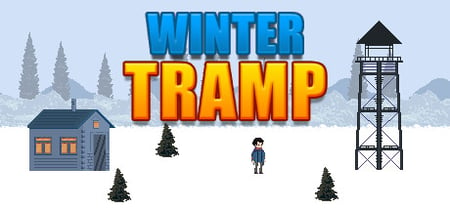 Winter tramp banner
