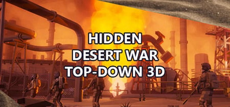 Hidden Desert War Top-Down 3D banner