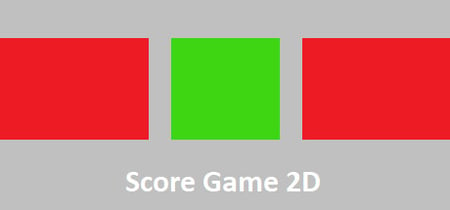 Score Game 2D banner
