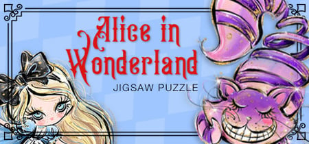 Alice in Wonderland Jigsaw Puzzle banner