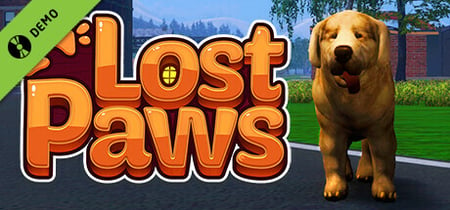Lost Paws Demo banner