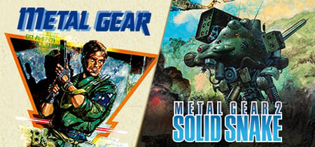 METAL GEAR & METAL GEAR 2: Solid Snake banner