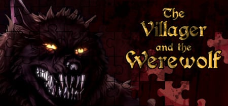 The Villager and the Werewolf - A jigsaw puzzle tale banner