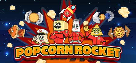 Popcorn Rocket banner