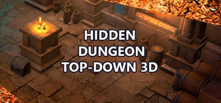 Hidden Dungeon Top-Down 3D banner