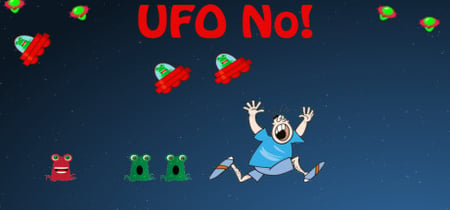 UFO No! banner