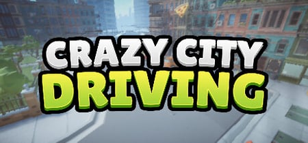 Crazy City Driving banner
