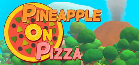 Pineapple on pizza banner