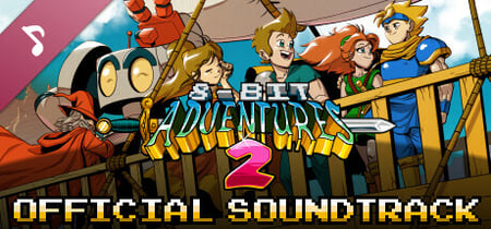 8-Bit Adventures 2 Soundtrack banner