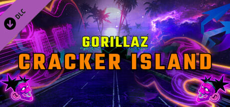 Synth Riders: Gorillaz - "Cracker Island" banner
