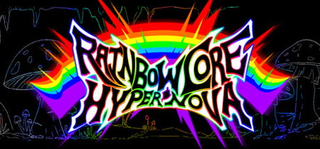 Rainbowcore Hypernova banner