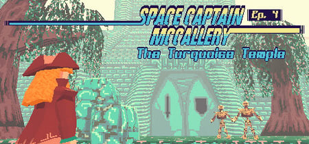 Space Captain McCallery - Episode 4: The Turquoise Temple banner