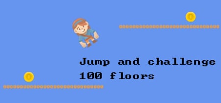 Jump, challenge 100 floors banner
