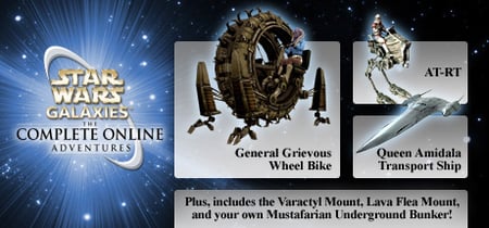 Star Wars Galaxies™: The Complete Online Adventures banner
