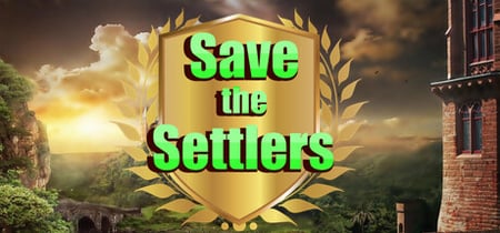 Save the settlers banner