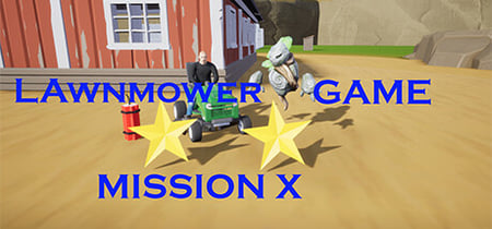 Lawnmower Game: Mission X banner