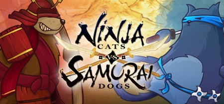 Ninja Cats vs Samurai Dogs banner