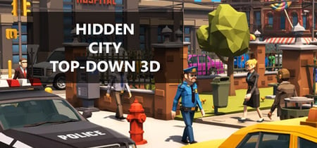 Hidden City Top-Down 3D banner