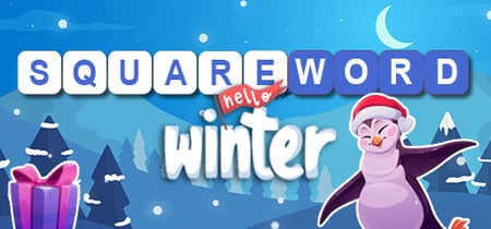 Square Word: Hello Winter!❄️ banner