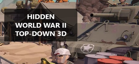 Hidden World War II Top-Down 3D banner