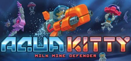 Aqua Kitty - Milk Mine Defender banner