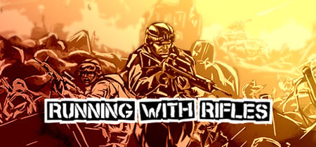 RUNNING WITH RIFLES banner