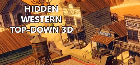 Hidden Western Top-Down 3D banner