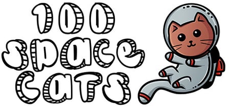 100 Space Cats banner