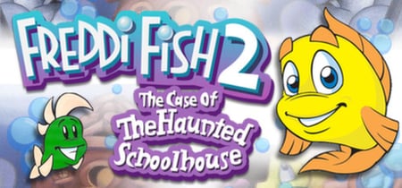 Freddi Fish 2: The Case of the Haunted Schoolhouse banner