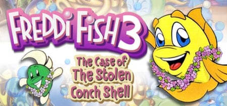 Freddi Fish 3: The Case of the Stolen Conch Shell banner
