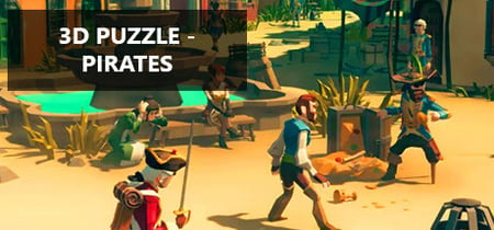 3D PUZZLE - Pirates banner