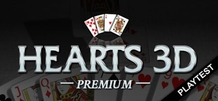 Hearts 3D Premium Playtest banner