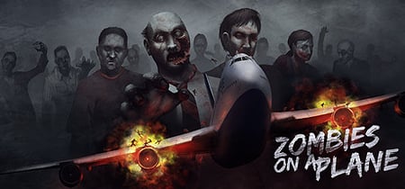 Zombies on a Plane banner