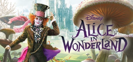 Disney Alice in Wonderland banner