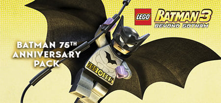 LEGO Batman 3: Beyond Gotham DLC: Batman 75th Anniversary banner