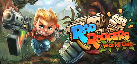 Rad Rodgers: World One banner