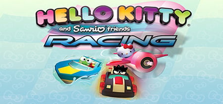 Hello Kitty and Sanrio Friends Racing banner