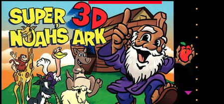 Super 3-D Noah's Ark banner