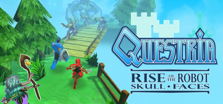 Questria: Rise of the Robot Skullfaces banner