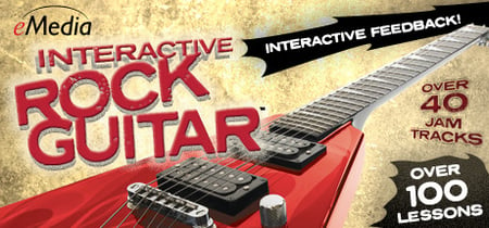 eMedia Interactive Rock Guitar banner