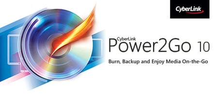 CyberLink Power2Go 10 Platinum banner