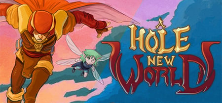 A Hole New World banner